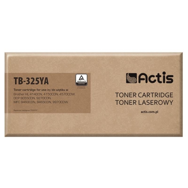 Toner ACTIS TB-325YA (zamiennik Brother TN-325Y; Standard; 3500 stron; żółty)