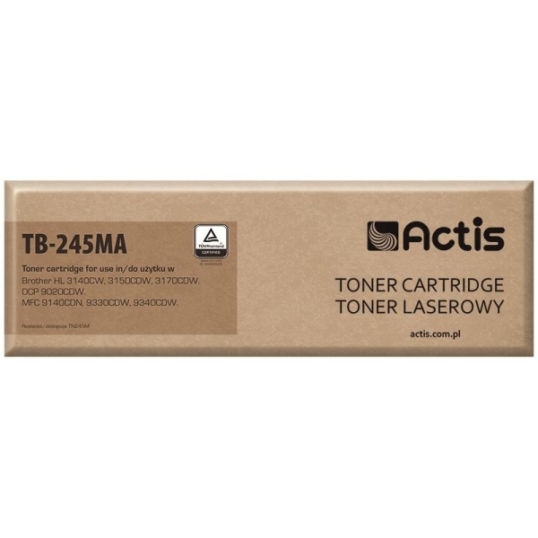 Toner ACTIS TB-245MA (zamiennik Brother TN-245M; Standard; 2200 stron; czerwony)