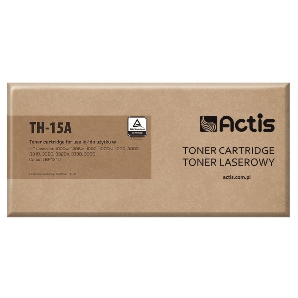 Toner ACTIS TH-15A (zamiennik HP 15A C7115A, Canon EP-25; Standard; 2500 stron; czarny)