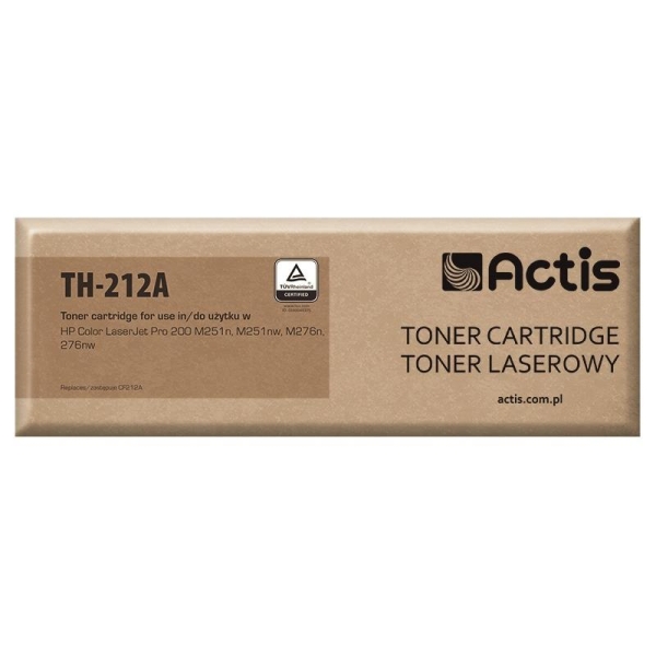Toner ACTIS TH-212A (zamiennik HP 131A CF212A, Canon CRG-731Y; Standard; 1800 stron; żółty)
