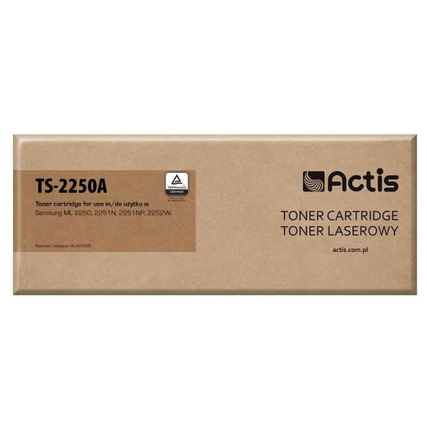 Toner ACTIS TS-2250A (zamiennik Samsung ML-2250D5; Standard; 5000 stron; czarny)