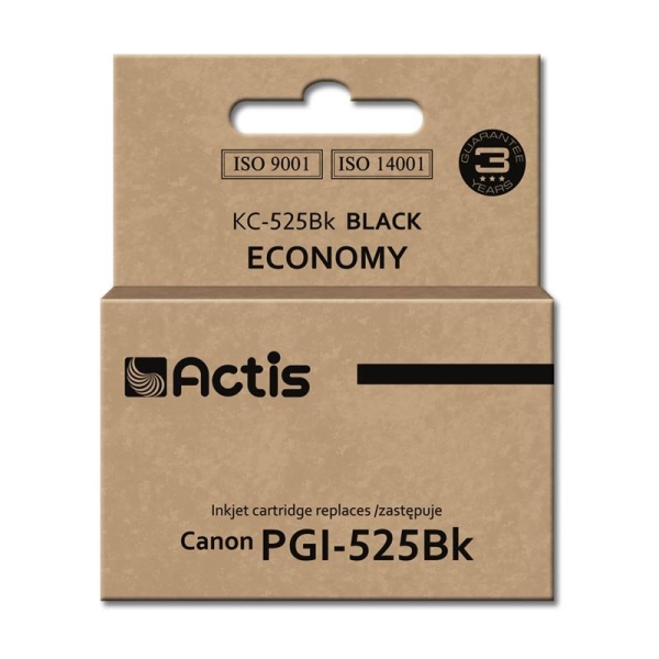 Tusz ACTIS KC-525Bk (zamiennik Canon PGI-525GBK; Standard; 20 ml; czarny)