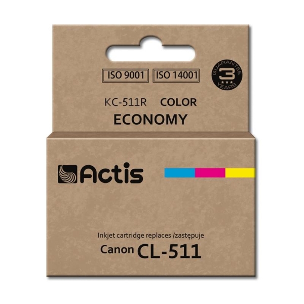 Tusz ACTIS KC-511R (zamiennik Canon CL-511; Standard; 12 ml; kolor)