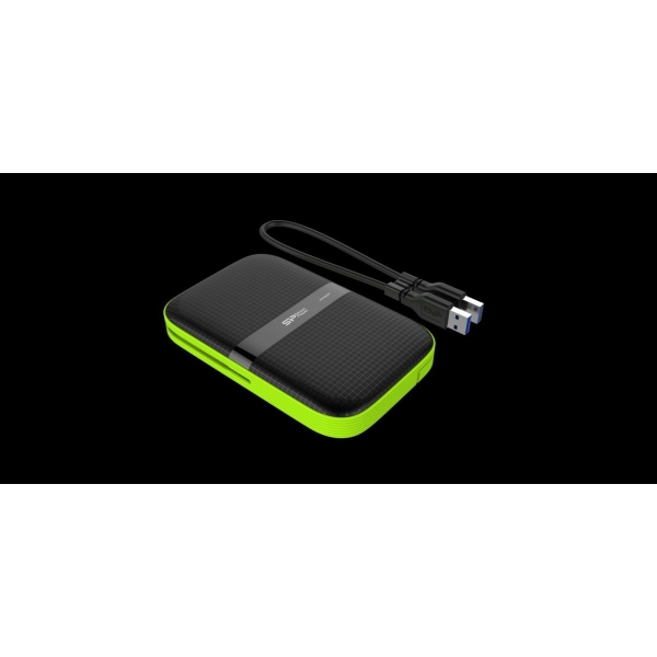 ARMOR A60 1TB USB 3.0 BLACK-GREEN/PANCERNY wstrząso/pyło i wodoodporny-1407648