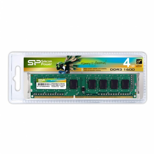 DDR3 4GB/1600 CL11 (512*8) 8 chips