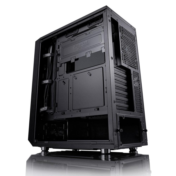 Meshify C Blackout Tempered Glass 2.5'/3.5' drive capacity  uATX/ATX/ITX-1452265
