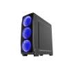 Obudowa Titan 750 USB 3.0 z oknem niebieskie  podświetlenie-1466515
