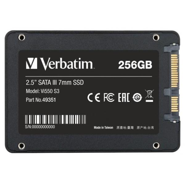 Dysk SSD wewnętrzny 256GB 2,5cala VI550 S3 SATA III czarny -1510961