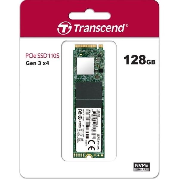Dysk SSD 110S 128GB 2280 M.2 NVMe PCIe Gen3 x4