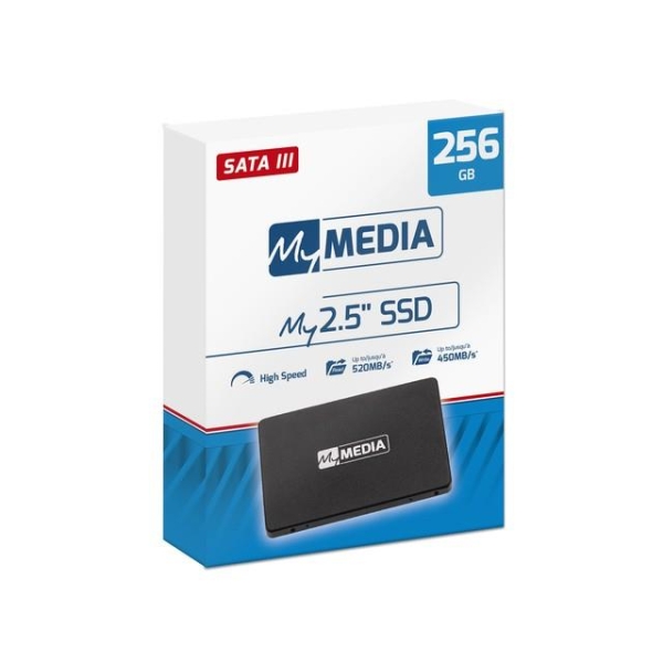 My Media Dysk SSD wewnętrzny 256GB 2,5 cala Sata III Czarny -1644393