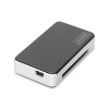 Czytnik kart 5-portowy USB 2.0 HighSpeed (ALL-IN-ONE), HQ, czarno-srebrny-1687949