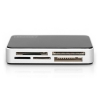 Czytnik kart 5-portowy USB 2.0 HighSpeed (ALL-IN-ONE), HQ, czarno-srebrny-1687950