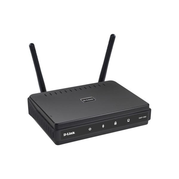 DAP-1360 punkt dostępu WiFi N300 (2.4GHz) 1xLAN 2xRP-SMA (odkręcane) MIMO WDS-1685621