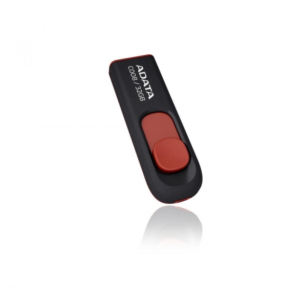 Pendrive  DashDrive Classic C008 32GB USB2.0 czarno-czerwone-1686328