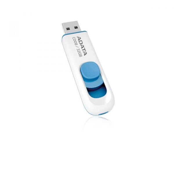 Pendrive  DashDrive Classic C008 32GB USB2.0 biało- niebieskie-1686336