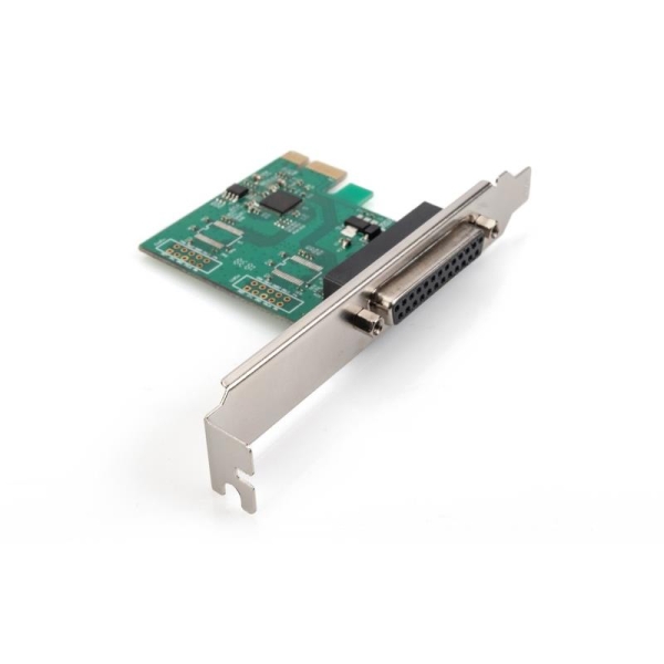 Karta rozszerzeń (Kontroler) LPT PCI Express, 1xDB25, Low Profile, Chipset: ASIX99100-1686365