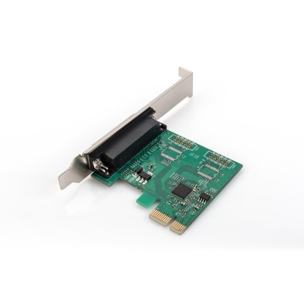 Karta rozszerzeń (Kontroler) LPT PCI Express, 1xDB25, Low Profile, Chipset: ASIX99100-1686366