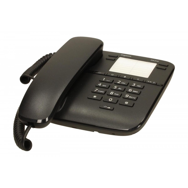 Gigaset Telefon DA310 CZARNY przewodowy-1687456