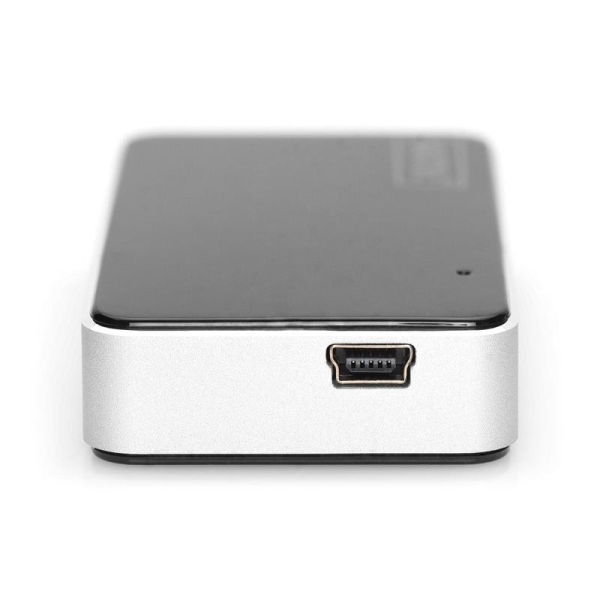 Czytnik kart 5-portowy USB 2.0 HighSpeed (ALL-IN-ONE), HQ, czarno-srebrny-1687951