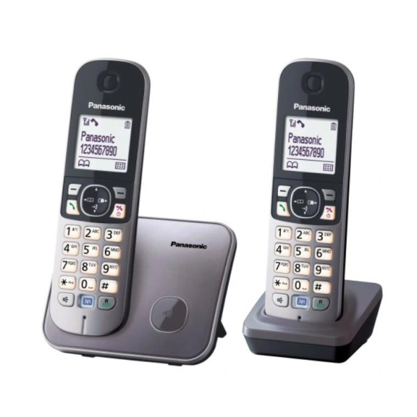 Telefon KX-TG6812 Dect/Grey