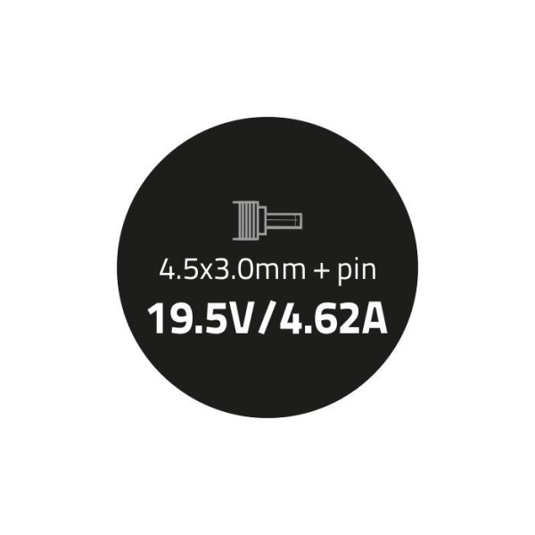Zasilacz do HP Compaq 90W | 19.5V | 4.62A | 4.5*3.0+pin-1692525