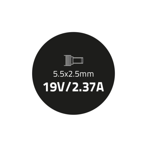 Zasilacz do ultrabooka Toshiba 45W | 19V | 2.37A | 5.5*2.5-1693939