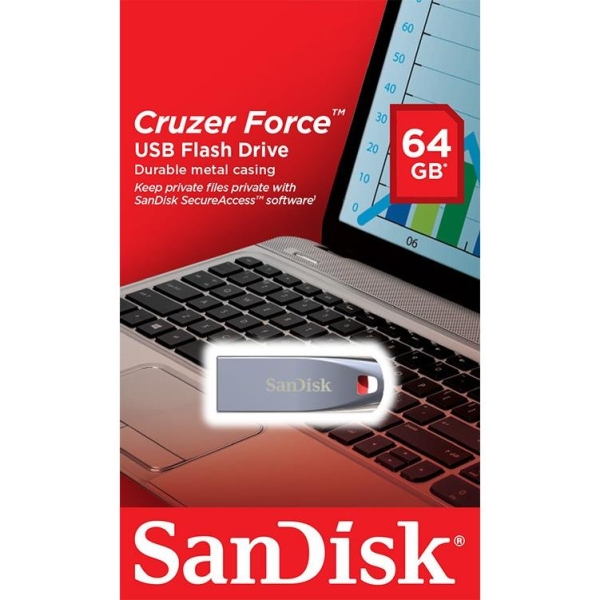Cruzer Force 64GB USB Flash Drive -1695576