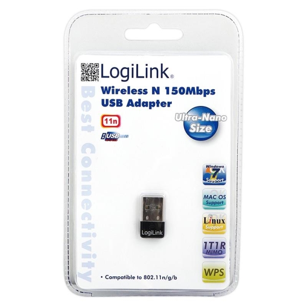 Bezprzewodowy adapter USB,N150 Mbps,ultra nano -1698652