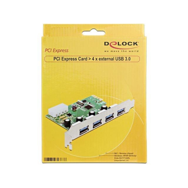 Karta PCI Express -> USB 3.0 4-port NEC -1717881