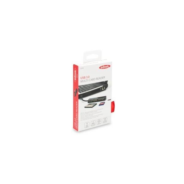 Czytnik kart 4-portowy USB 3.0 SuperSpeed (Compact Flash, SD, Micro SD/SDHC, Memory Stick), czarny-1720630