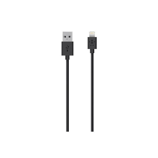 Kabel USB-A - Lightning MFi 2m czarny