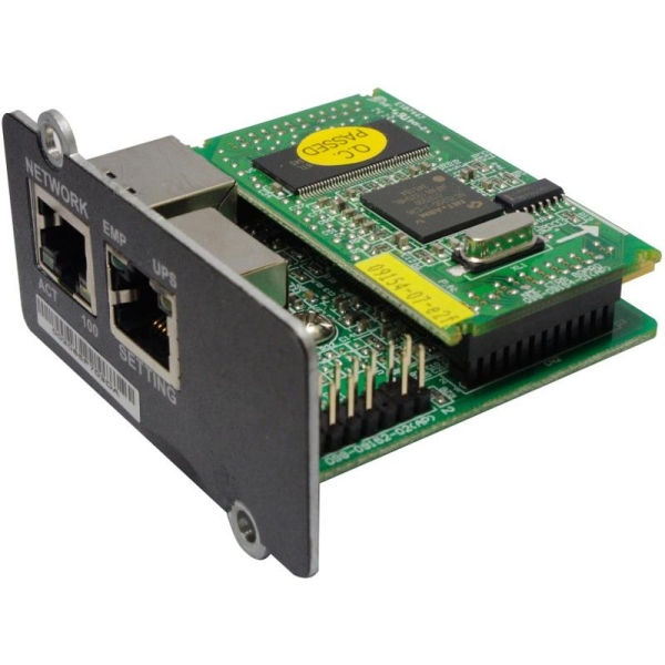 Moduł SNMP dla serii UPS POWERWALKER VFI TP 3/3, VFI MP 3/3, VFI TE, VFI 1000-3000 TGB/TGS/TGS