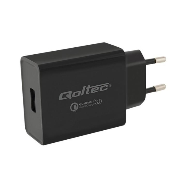 Ładowarka Quick Charge 3.0 | 5V-12V | 18W | USB