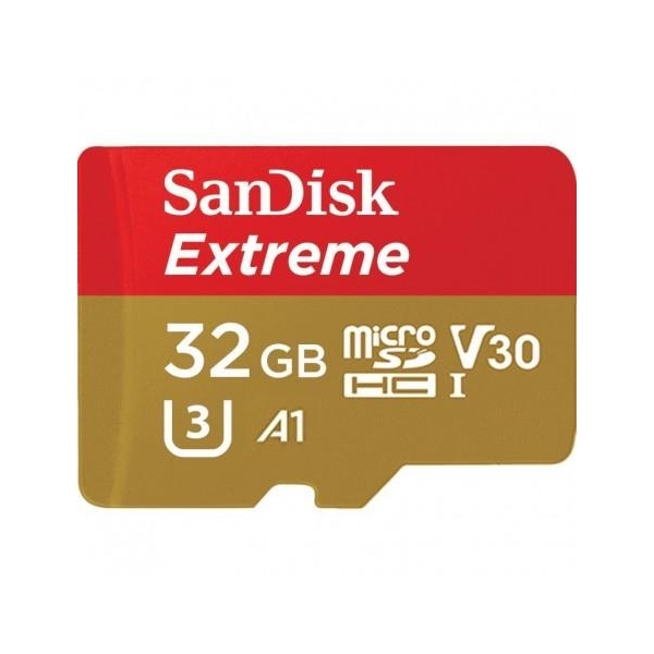Extreme microSDHC 32GB 100/60 MB/s A1 V30 U3-1734384