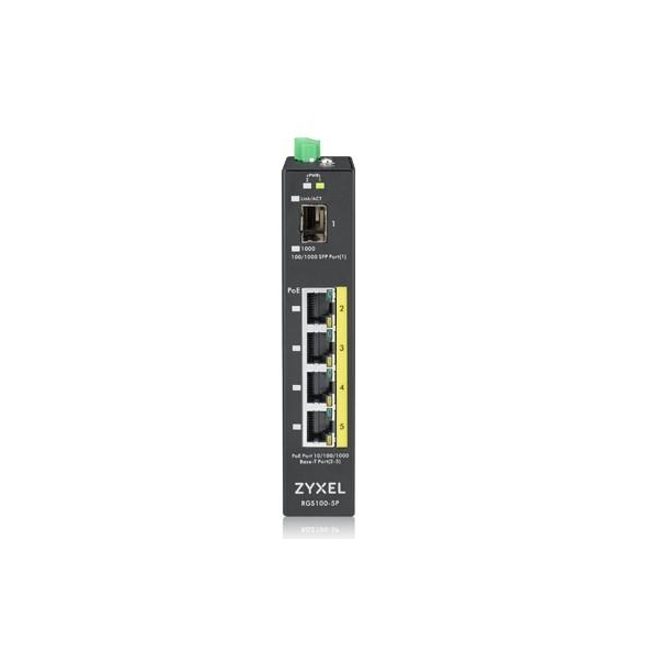 RGS100-5P Switch Unmanaged PoE SFP-1734942