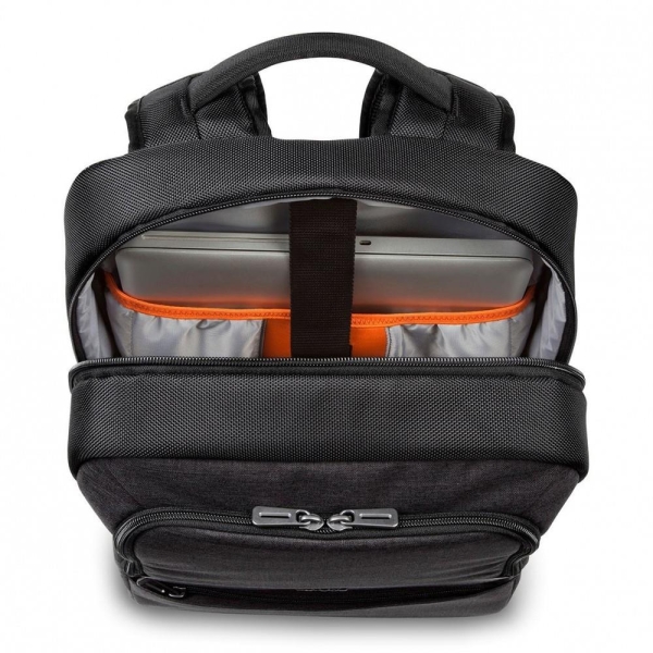 CitySmart 12.5-15.6cali Essential Laptop Backpack - Black/Grey -1736186