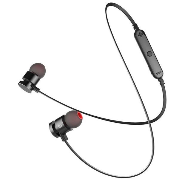 iL93BL Czarne by AWEI douszne słuchawki bezprzewodowe Bluetooth 4.2-1744280