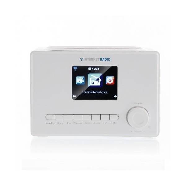 Radio internetowe WIFI X102 LCD kolor 3,2'' białe