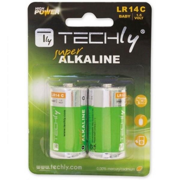 Baterie alkaliczne LR14C 2 szt, (IBT-LR14T2B)