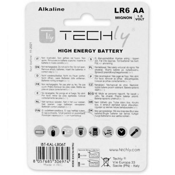 Baterie alkaliczne LR06 AA 4szt, (IBT-LR06T4B)-1745251