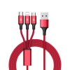 Kabel ładujący 3-in-1 USB - USB-C/microUSB/Lightning, 1,2m; C4049RD-1766225