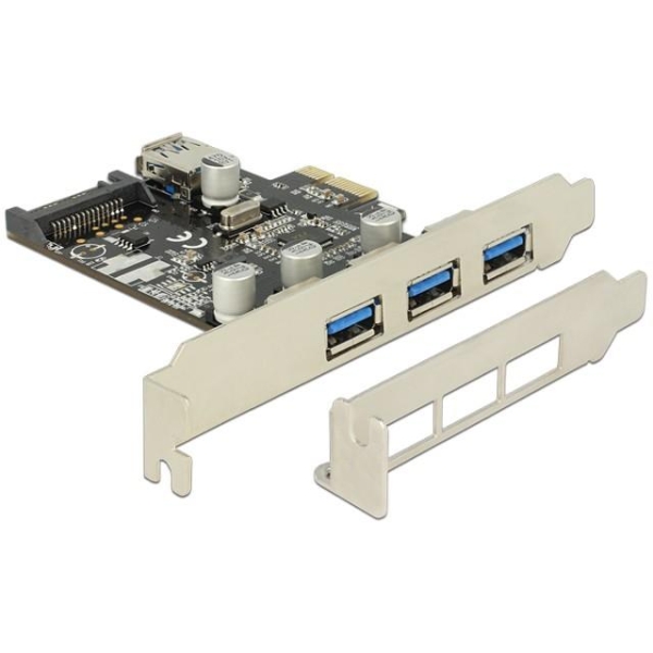 Karta PCI Express -> USB 3.0 3-Port + 1x Internal USB