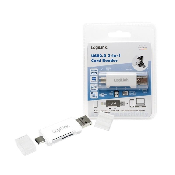 Czytnik kart pamięci USB2.0 / USB-C -1773105
