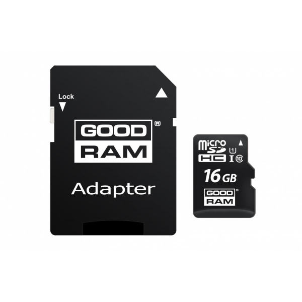 Karta microSDHC 16GB CL10 + adapter-1774068