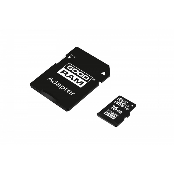 Karta microSDHC 16GB CL10 + adapter-1774069
