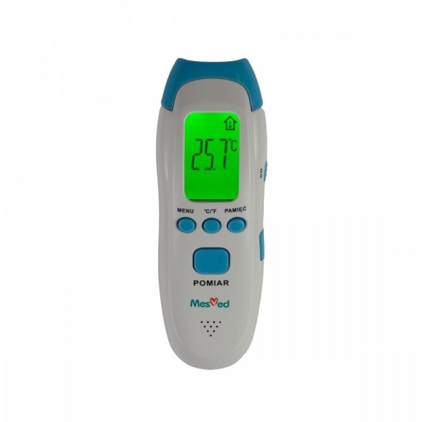 Termometr medyczny z kolorowym wyświetlaczem i głosową prezentacją pomiaru MesMed MM-380 Ewwel -1774615