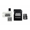 Karta microSDHC 16GB CL10 + adapter + czytnik-1784498