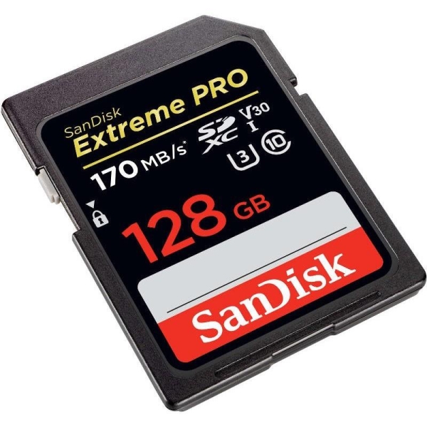 Karta pamięci Extreme Pro SDXC 128GB 170/90 MB/s V30 UHS-I U3 -1782972