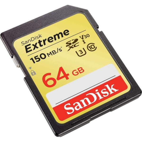 Karta pamięci Extreme SDXC 64GB 150/60 MB/s V30 UHS-I U3 -1782976
