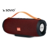 Bezprzewodowy Głośnik Bluetooth SAVIO BS-022 czerwony
